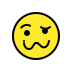 Woozy Face OpenMoji emoji