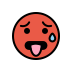 Hot Face OpenMoji emoji