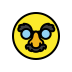 Disguised face OpenMoji emoji