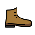Hiking Boot OpenMoji emoji