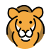 Lion OpenMoji emoji
