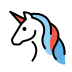 Unicorn OpenMoji emoji