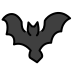 Bat OpenMoji emoji