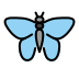 Butterfly OpenMoji emoji