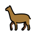 Llama OpenMoji emoji