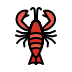 Lobster OpenMoji emoji