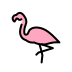 Flamingo OpenMoji emoji