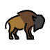 Bison OpenMoji emoji