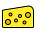 Cheese Wedge OpenMoji emoji