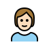 Person Light Skin Tone OpenMoji emoji