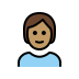 Person Medium Skin Tone OpenMoji emoji