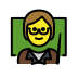 Teacher OpenMoji emoji