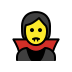 वैम्पायर OpenMoji emoji