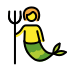Merperson OpenMoji emoji