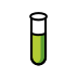 Test tube OpenMoji emoji
