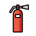 Fire extinguisher OpenMoji emoji
