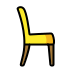 Chair OpenMoji emoji