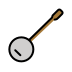 Banjo OpenMoji emoji