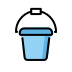 Bucket OpenMoji emoji