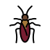 Cockroach OpenMoji emoji