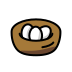 Nest with eggs OpenMoji emoji