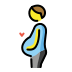 Pregnant man OpenMoji emoji