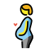 Pregnant Man OpenMoji emoji