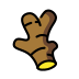 Ginger root OpenMoji emoji