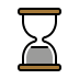 Hourglass done OpenMoji emoji