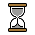 Hourglass not done OpenMoji emoji