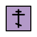 Orthodox cross OpenMoji emoji