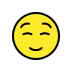 Smiling face OpenMoji emoji