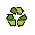 Recycling Symbol OpenMoji emoji
