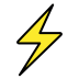 High voltage OpenMoji emoji
