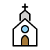 Church OpenMoji emoji