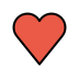 Red Heart OpenMoji emoji