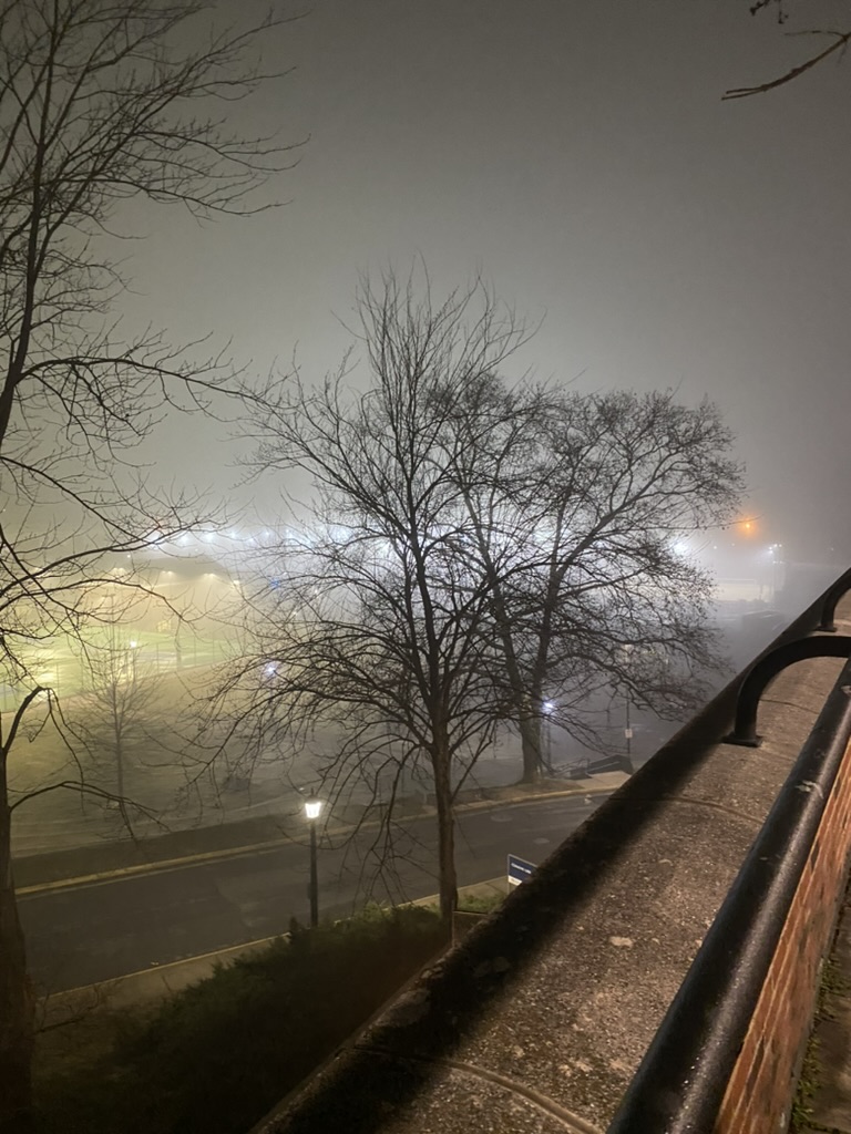 Misty night from Clemons