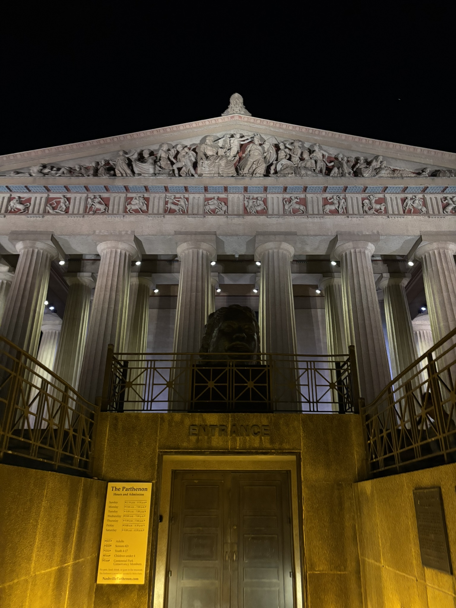 Closer look at The Parthenon