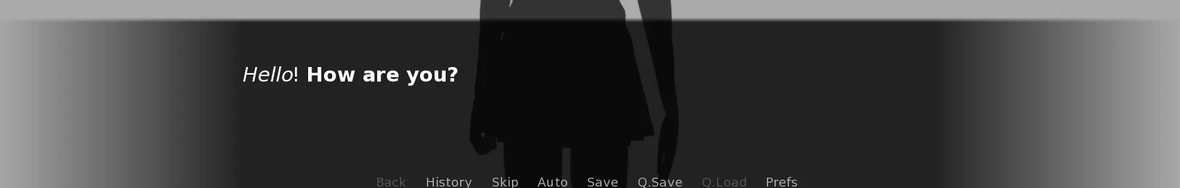 renpy: italics or bold