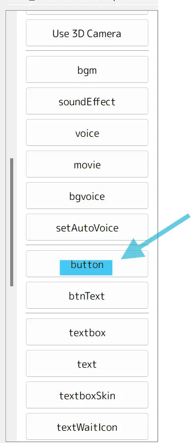 light vn button position