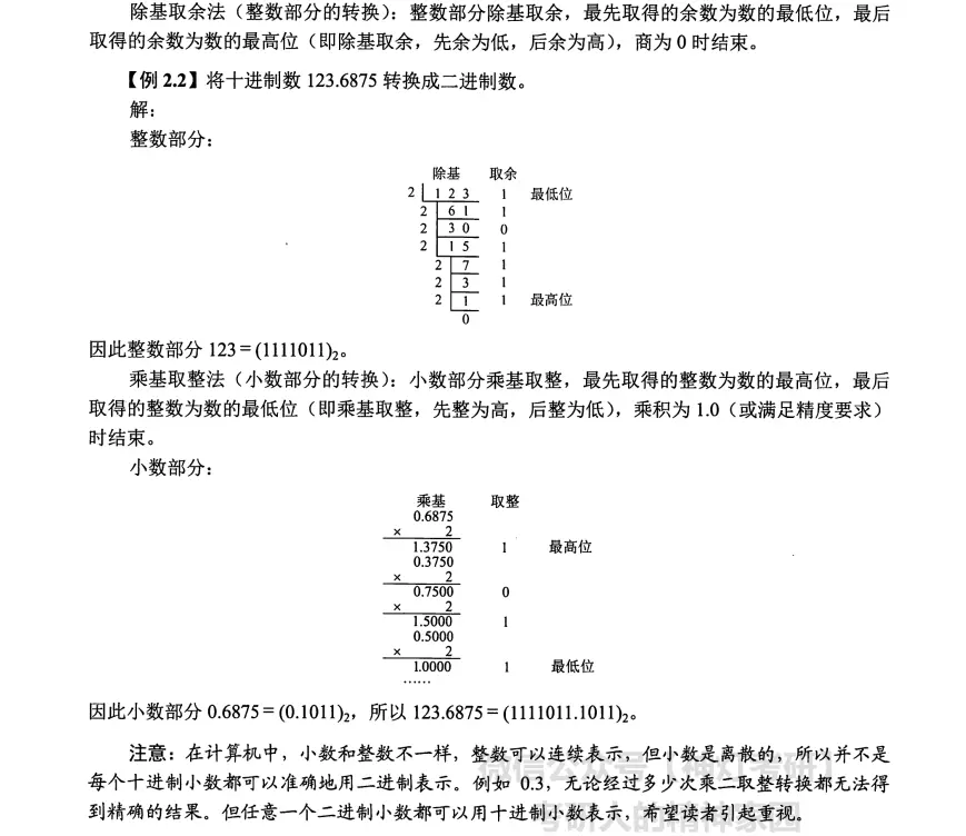 计算机组成原理-数据的表示和计算_1
