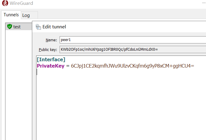 WireGuard Windows Client
