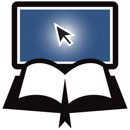 High quality blue letter bible icon in PNG format