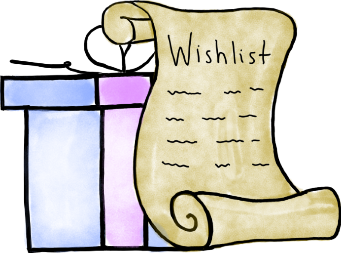 High quality wishlist icon in PNG format