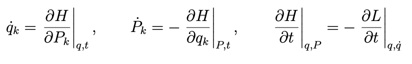 Hamilton's equations