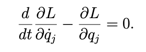 Euler-Lagrange equation