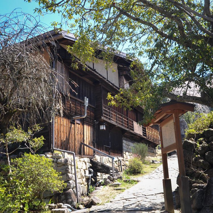 妻笼宿的传统建筑