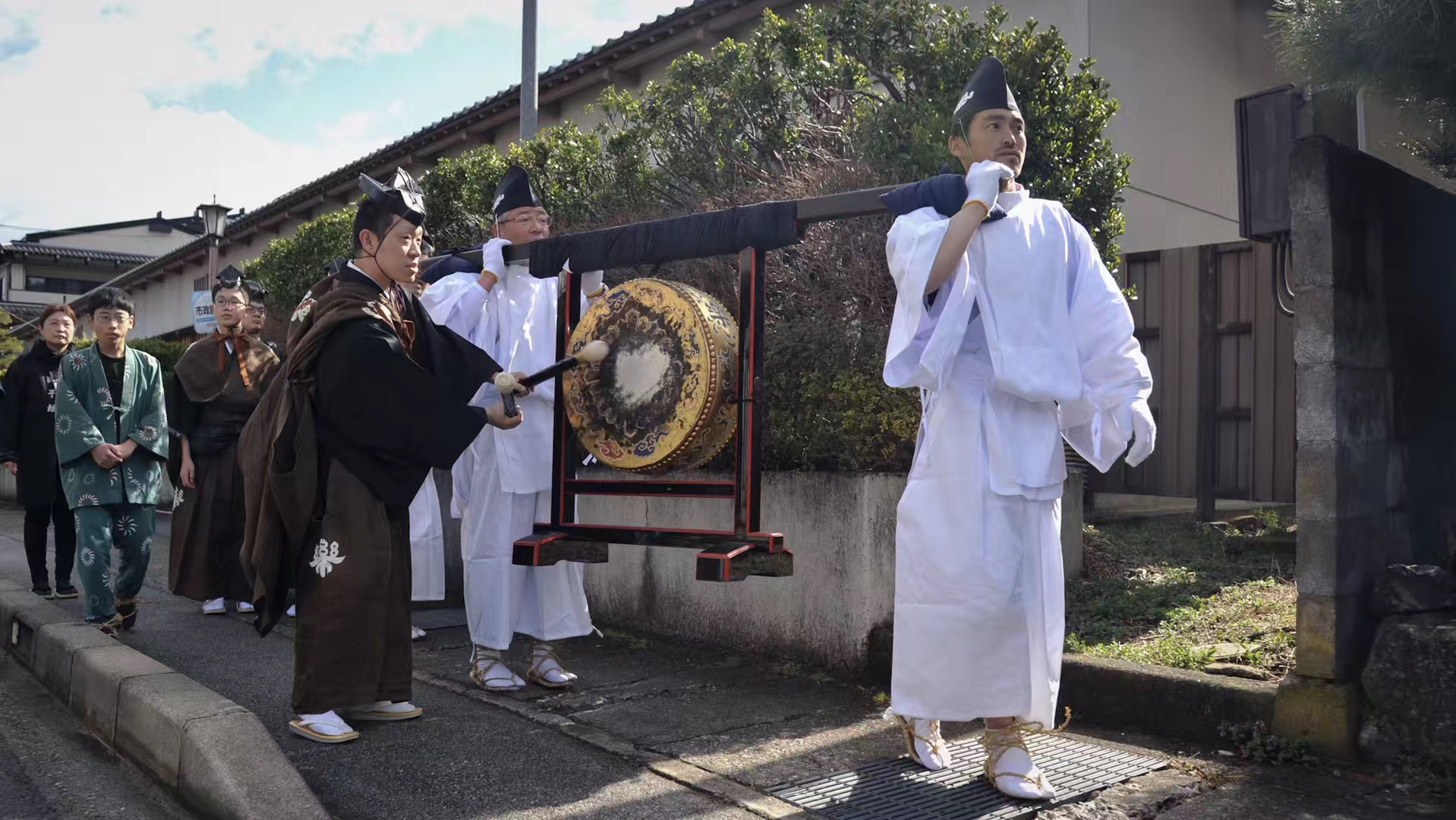 狮子队表演