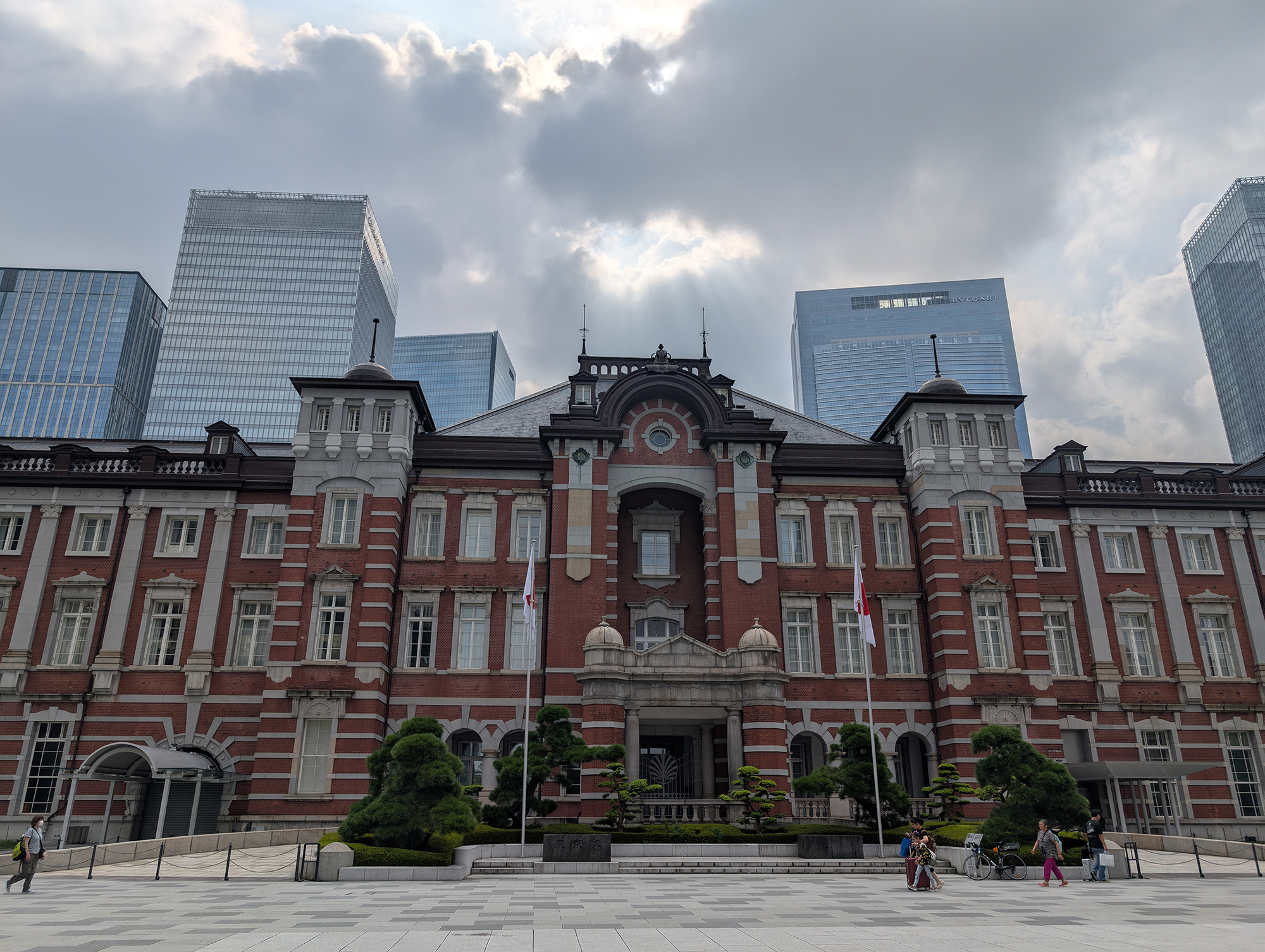 复古造型的东京站