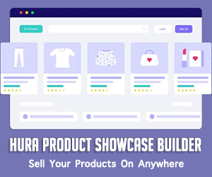 Hura Product Showcase Builder